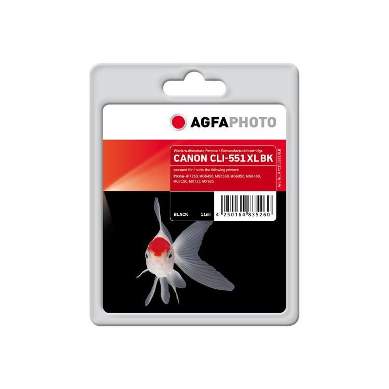 AgfaPhoto Ink Black 11 ml. AgfaPhoto Ink Black 11 ml.
